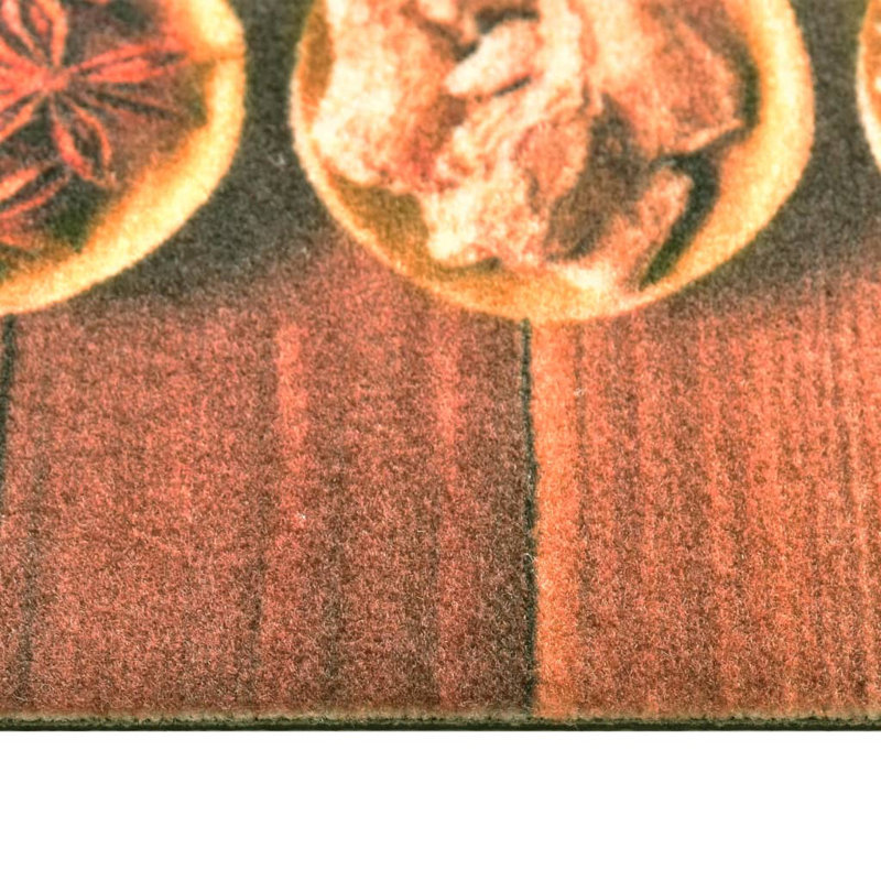 Afet Spoon Kitchen Mat, 0.5cm H x 150cm W x 45cm L