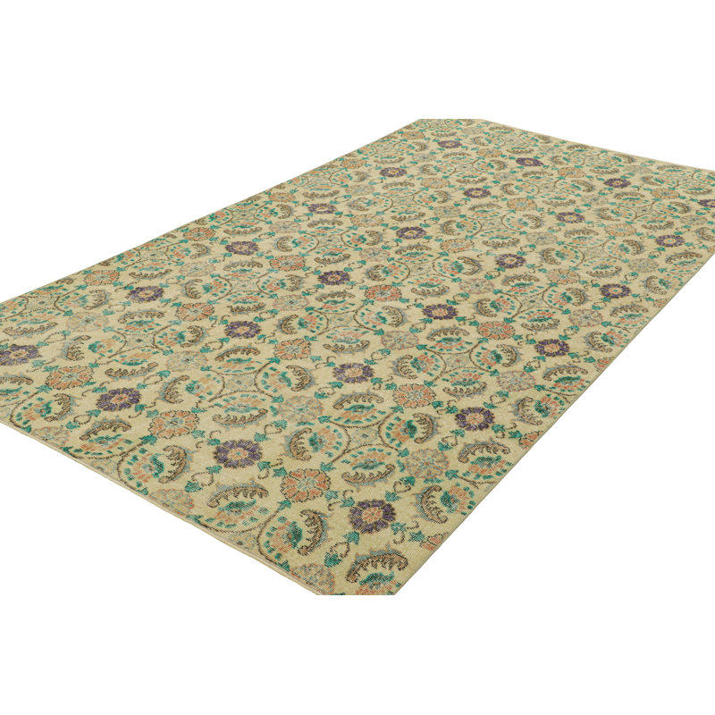 One-of-a-Kind 5’3”x8’11” Hand Knotted Area Rug