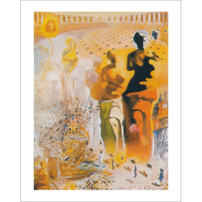 " The Hallucinogenic Torero (Le Torero Hallucinogene) " by Salvador Dali