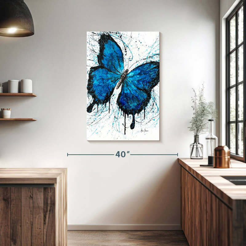 Brampt Beach Butterfly, 39" H x 26" W
