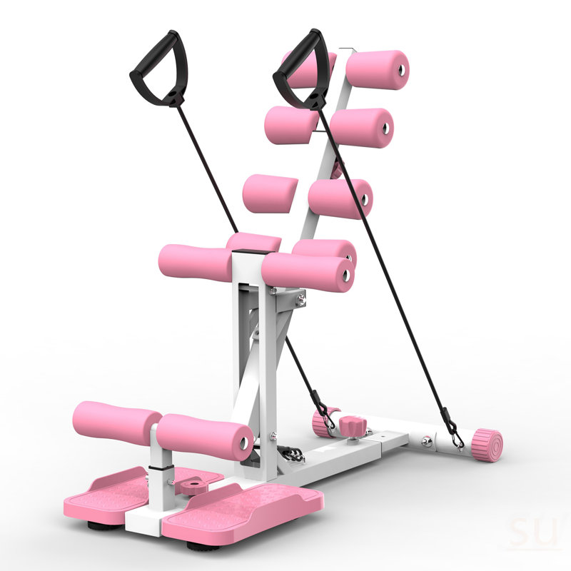 Machine à squat profonde pour la maison-glutes Machine d'entraînement avec bandes de résistance