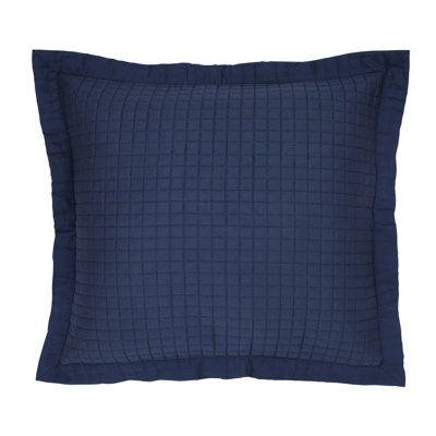 Lorelei Pillowsham Powder Blue 100% Cotton Square Oxford pillowcase