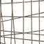 Décoration murale en métal noir vieilli
