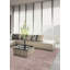 Tapis gris clair clair unique de 7 pi 10 po x 9 pi 8 po Soleil