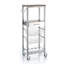 Onda 47cm W Stainless Steel Kitchen Trolley and with Locking Wheels-58965295