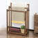 3 Tier Freestanding Towel Rack - Rustic Dark Brown Wood Bathroom Towel Drying Stand Holder With Bottom Storage Shelf