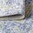 Peregrine Ornate Geometric Medallion Blue Rug-1379758384