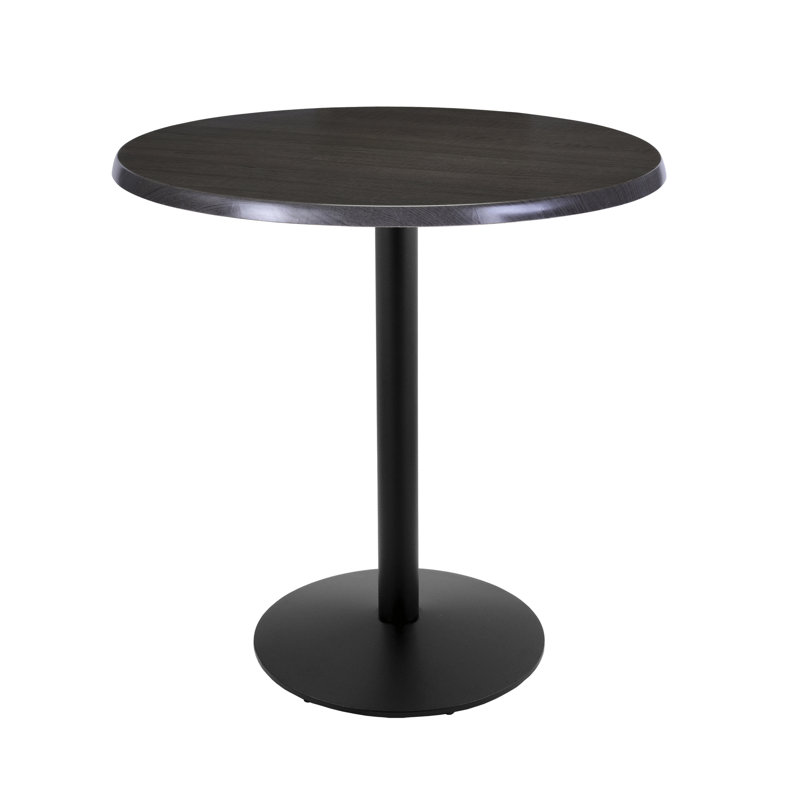 Dicle Indoor/Outdoor Bar Table, Charcoal, 36" L x 36" W