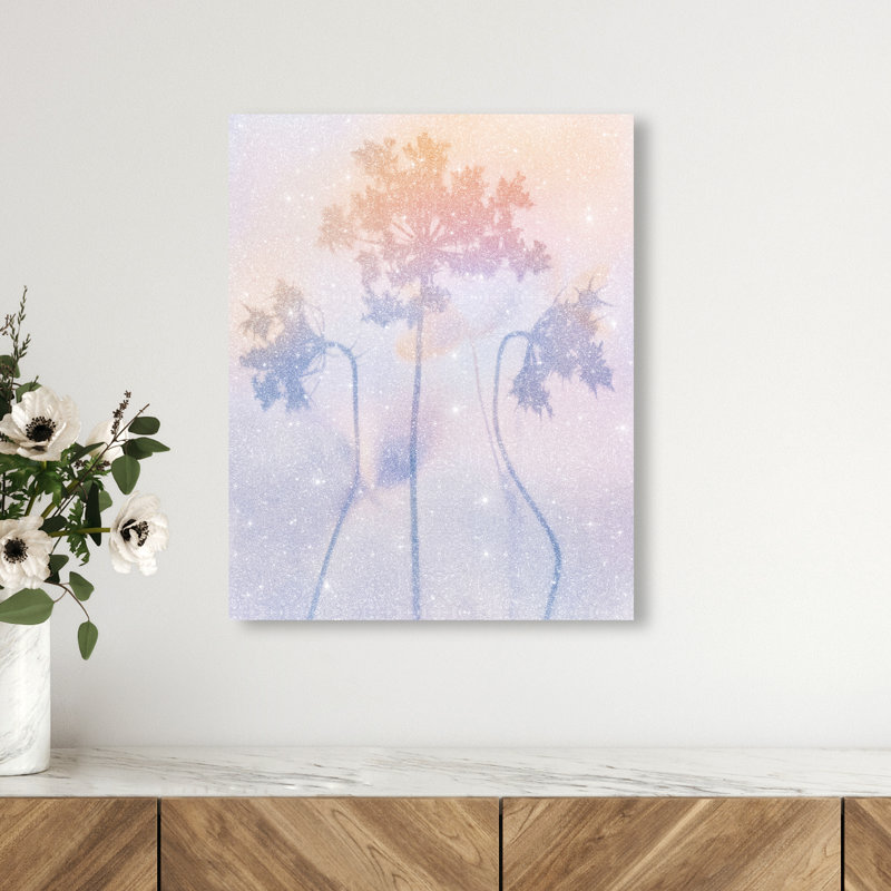 Lavender Shadows Print by Oliver Gal, 16"H x 20"W, Gallery Wrapped