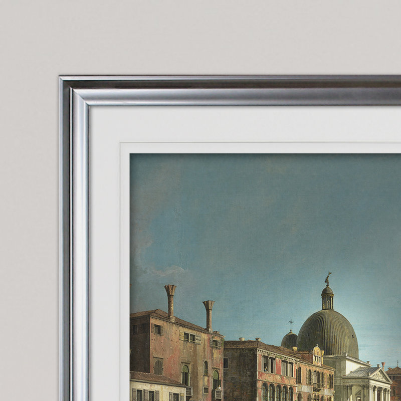 « venice the grand canal », impression, Argent, H 31 po x l 43 po x P 1,5 po