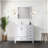 Dark Grey Bath Vanity 36 in. W x 22 in. D, Left Offset and 34 in. Mirrors-1358691012