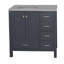 Ensemble de meuble-lavabo simple 36 po Claudett-668345575-668461244