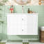 Meuble-lavabo de salle de bain avec lavabo et tiroir de rangement-538217899