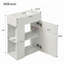 Meuble-lavabo flottant avec lavabo en résine