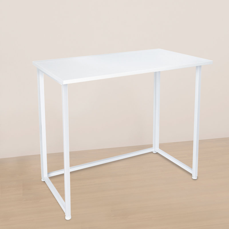 Bureau d'écriture en métal, Blanc / blanc