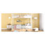 Lit superposé double au-dessus de grand lit double avec 2 tiroirs-1501306764