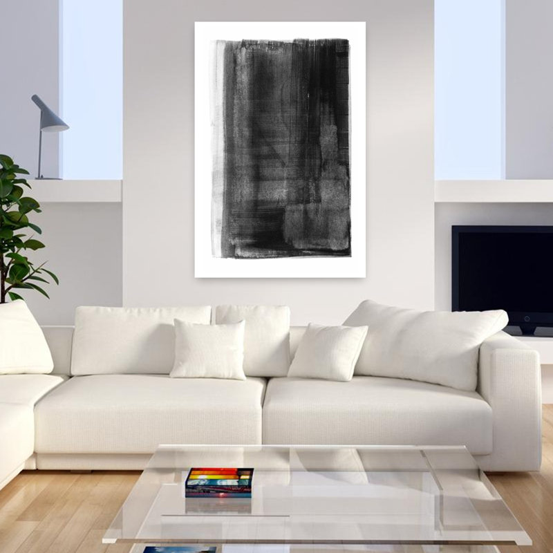 Art contemporain, art contemporain abstrait, H 48 po x l 32 po