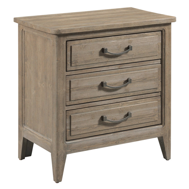 Table de chevet 3 tiroirs Bozzuto