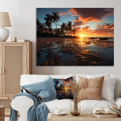 " Caraibe Island Sunset V "