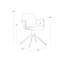 Cassius Upholstered Arm Chair-186166268