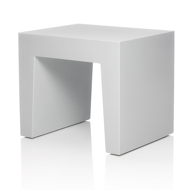 Concrete Seat, Light Gray