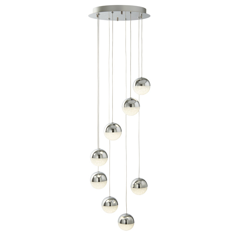 Custis 8-Light Cluster Chandelier