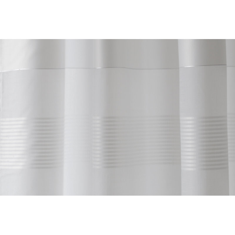Diederich Semi Sheer Curtain, White