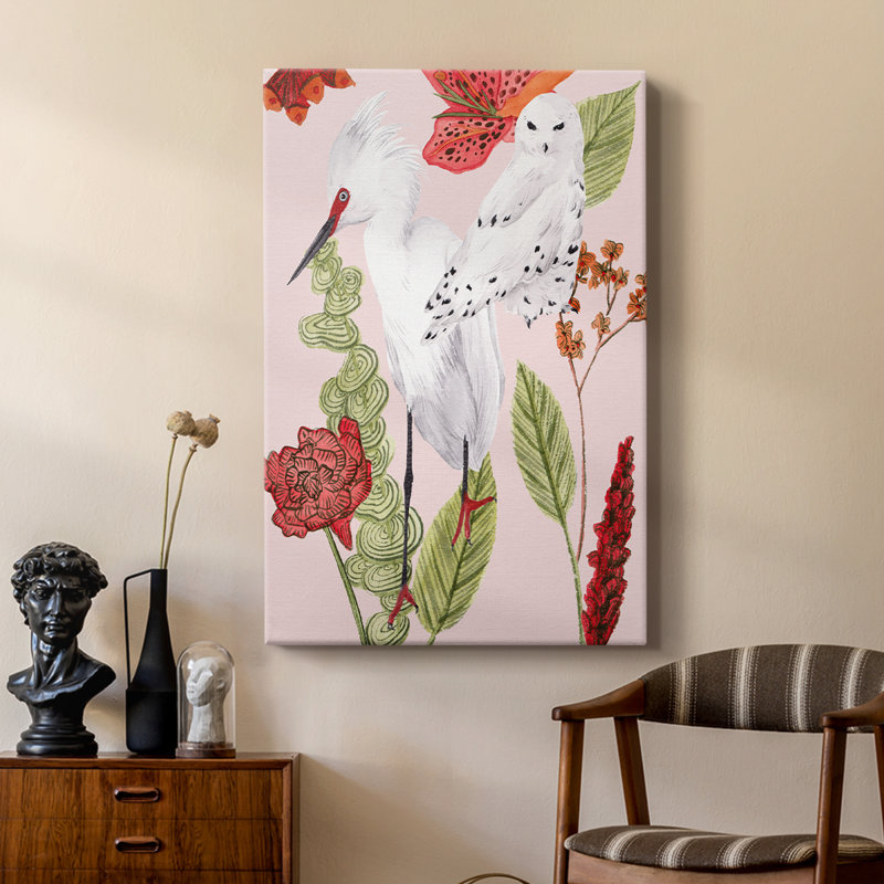 Oiseaux en mouvement III - galerie Cavas sur mesure, H 12 po x l 8 po
