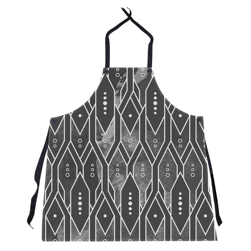 Tablier de treillis, Noir