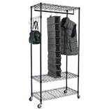 Rebrilliant 46'' Metal Rolling Clothing Rack & Reviews 