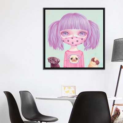 « carlin life », impression sur toile