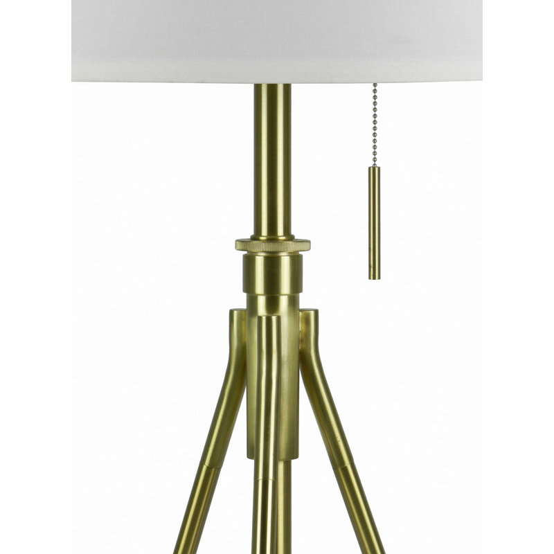 Lampe de table à trépied réglable 32-37 "H