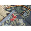 The Gryphon Floral Area Rug in Spring Green/Black/Gray Blue/Dusty Jade-949390291