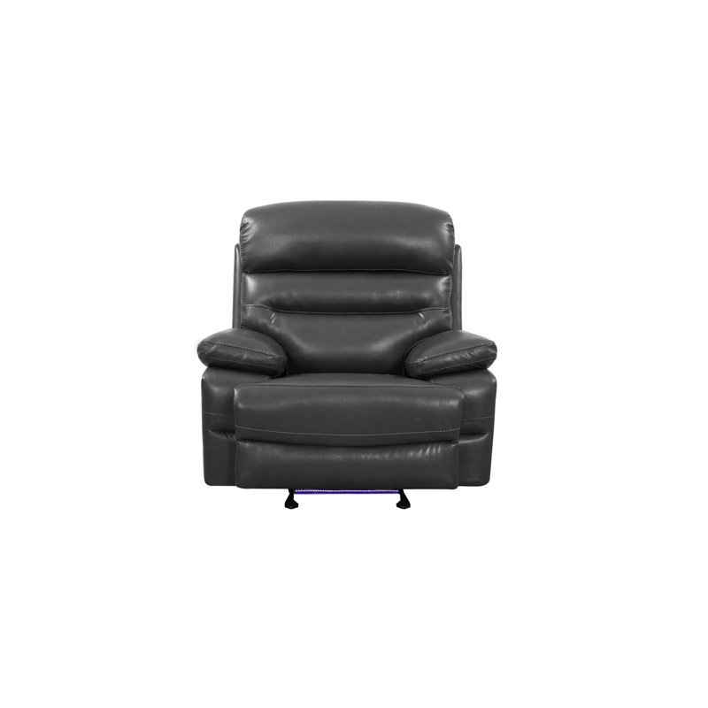 Fauteuil inclinable électrique standard en cuir Headen, Pivot