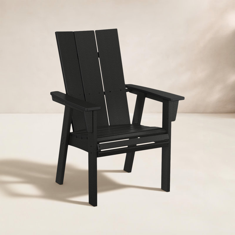 Chaise Adirondack POLYWOOD, Noir