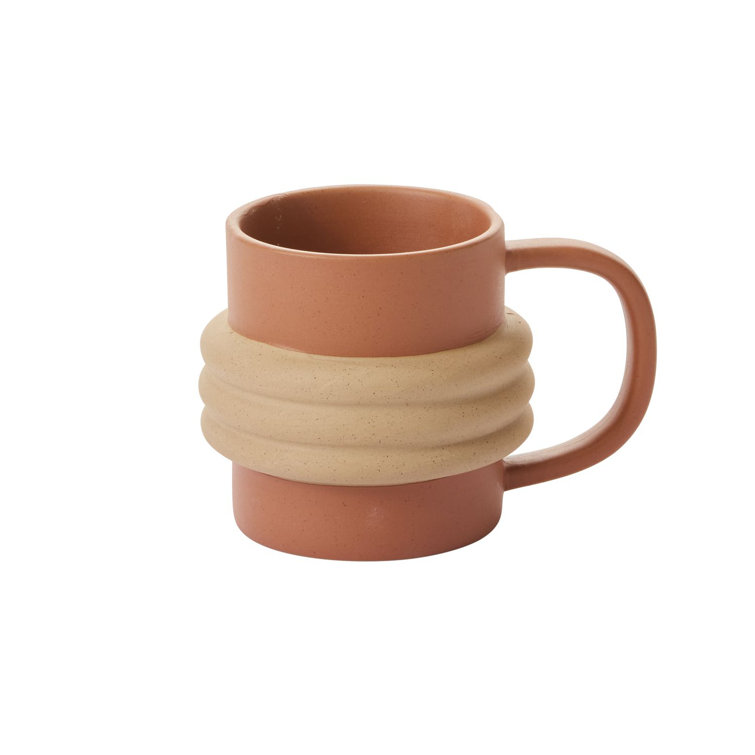 Ceramic Cup Coffee Mug Set - Modern Rustic Coffee