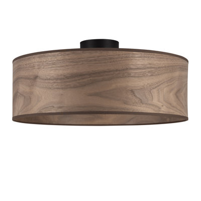 Tsuri Wood Semi Flush Mount
