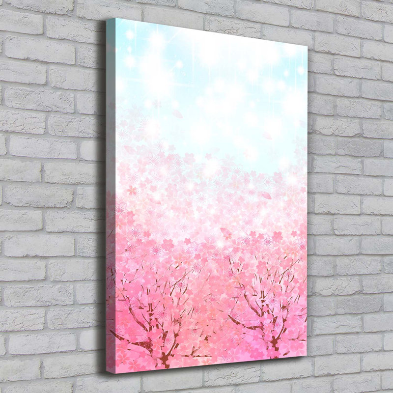 Cherry Blossoms - Wrapped Canvas Print