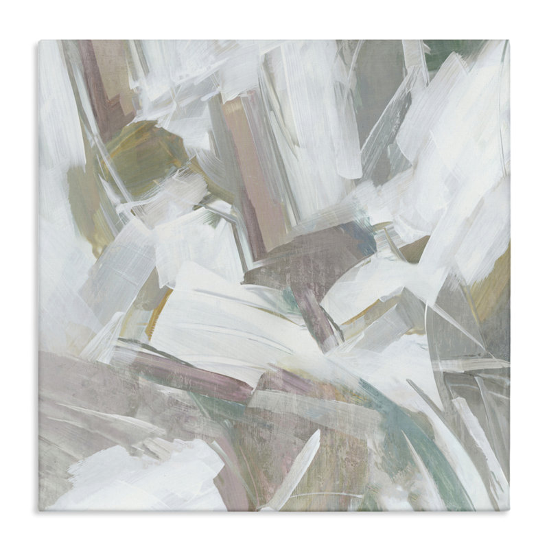 Soft Muted Harmony Canvas, design by Hannah Dawson, 36" H x 36" W
