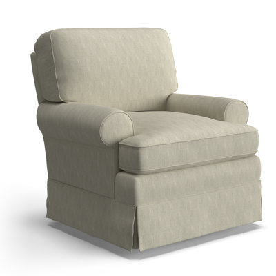 Upholstered Swivel Armchair