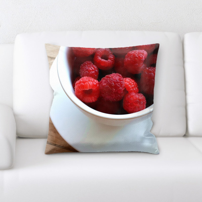 Coussin raspberries
