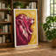 Roaring Lion Modern 1 Piece Wrapped Canvas Wall Art-136775086-136775087