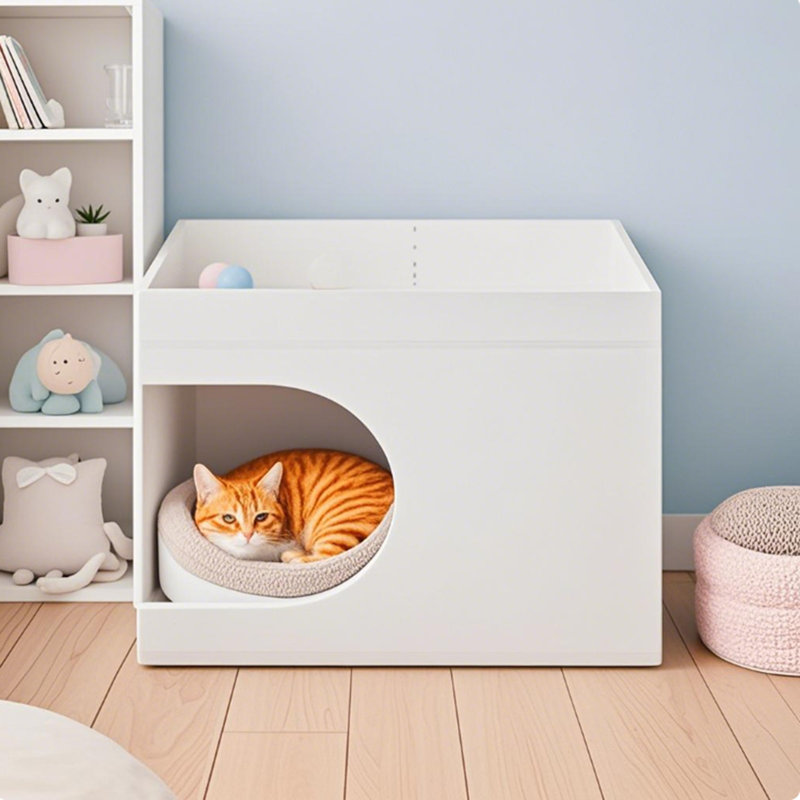 Multifunctional cat station