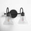 2 Light Transparent Vanity Light-498537521
