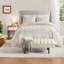Ensembles de literie en fausse fourrure ultra doux, polyester simple TG, confort moderne