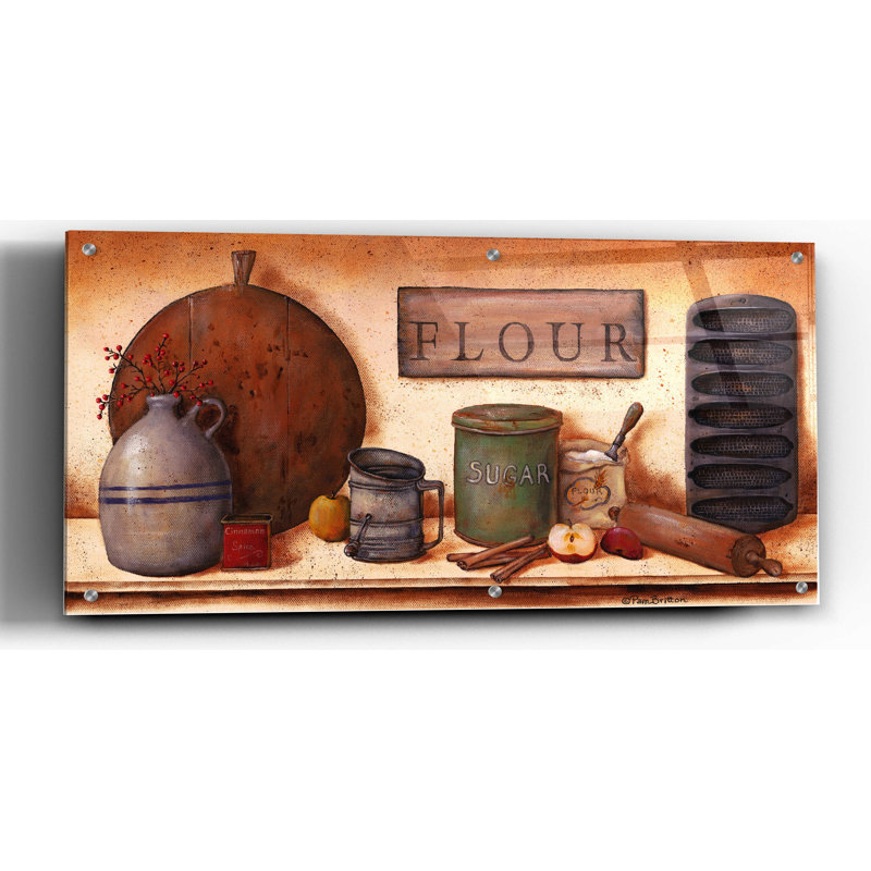 «Farm Kitchen II» par Pam Britton - impression sans cadre, H 24 po x l 48 po x P 0,2 po