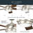 Starkk 52'' Ceiling Fan with LED Lights-424679388