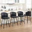 Tabouret de bar pivotant à 360° de 70 cm (27,5 po) à hauteur du comptoir-2043702162