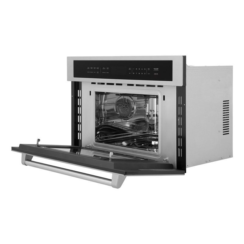 ZLINE 30 in. 1.6 cu ft. Convection Microwave Oven in Steel with Speed and Sensor Cooking, Stainless Steel