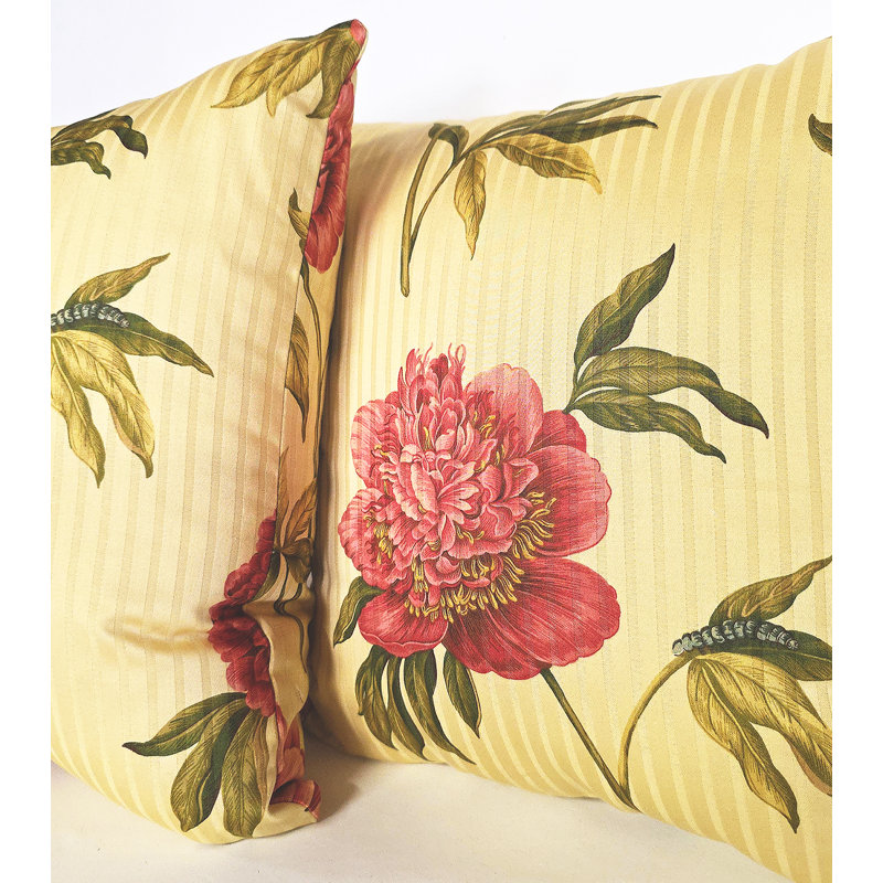 Ashton Peony 2-Set Decorative Pillows